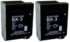 Canon 2 Pack Bx-3 Black Ink Cartridges Remanufactured - Free UK Delivery